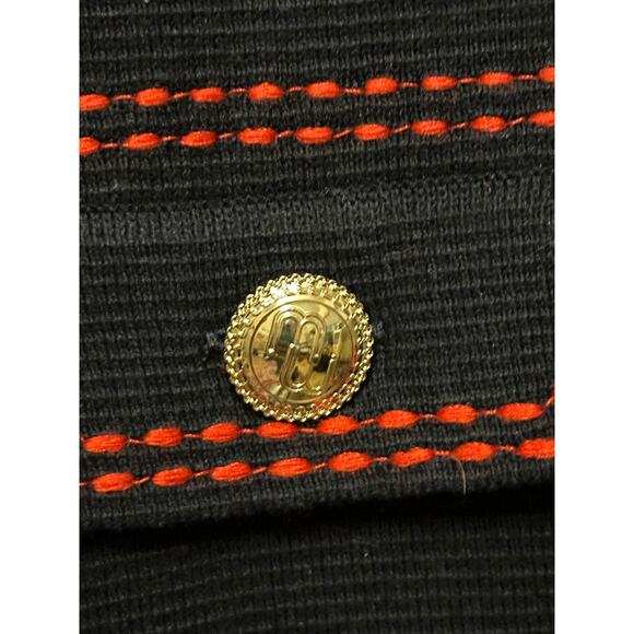 Maje Mollie Topstitched Cardigan Size 1 (small) - Picture 3 of 4